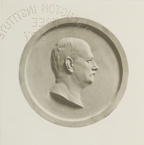 Medallion portrait of P.H. Emerson Emerson, Peter Henry  (British, 1856-1936)