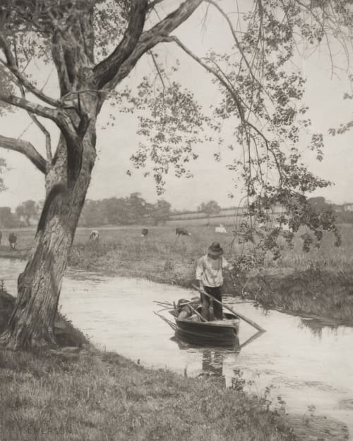 A Suffolk Dike Emerson, Peter Henry  (British, 1856-1936)