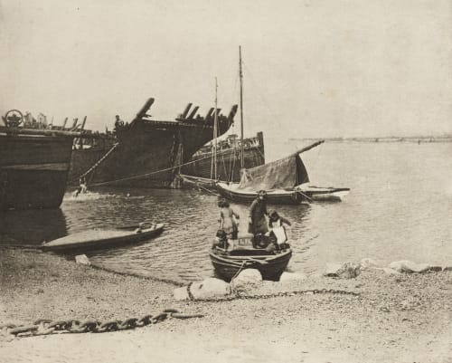 Old Hulks Emerson, Peter Henry  (British, 1856-1936)