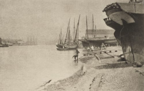 In The Yarmouth River Emerson, Peter Henry  (British, 1856-1936)