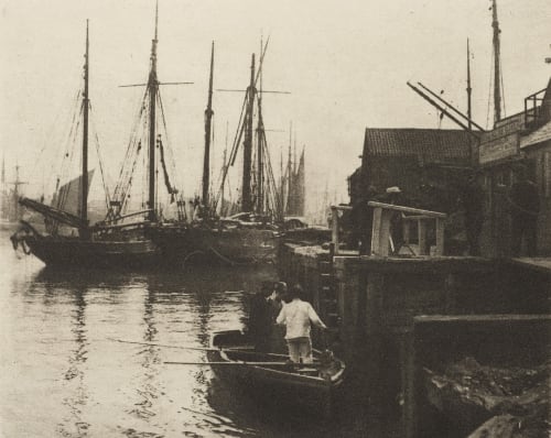 The Ferry Emerson, Peter Henry  (British, 1856-1936)