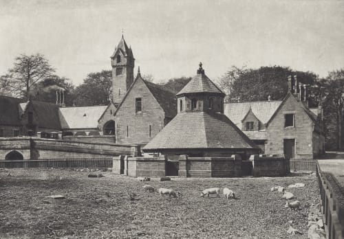 Farm Steading and Garage Annan, James Craig  (Scottish, 1864-1946)