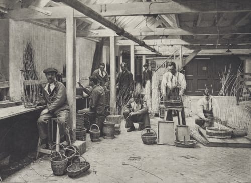 Basket Making Annan, James Craig  (Scottish, 1864-1946)