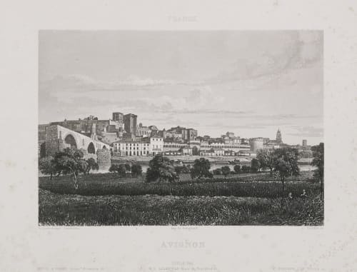 France. Avignon Lerebours, Noël Paymal  (French, 1807-1873)