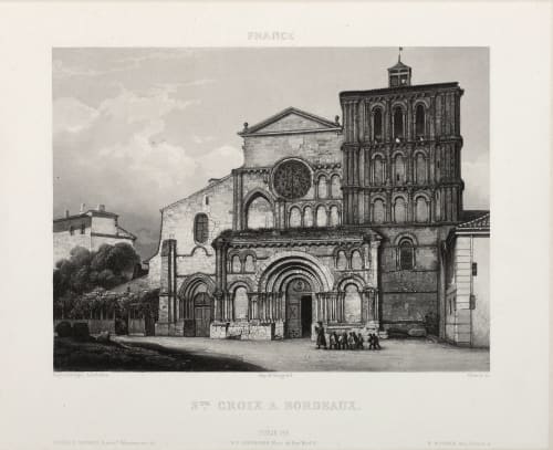 Ste. Croix A. Bordeaux Lerebours, Noël Paymal  (French, 1807-1873)
