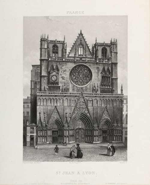 St. Jean a Lyon Lerebours, Noël Paymal  (French, 1807-1873)