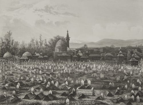 Syrie Cimetiére des Musulmans A Damas Lerebours, Noël Paymal  (1807-1873)