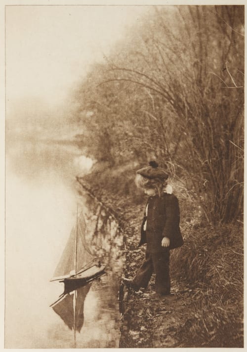 “Captain Jamie” was Very Proud of His Sip Farnsworth, Emma J.  (American, 1860-1952)