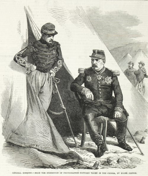 General Bosquet – From The Exhibition of Photographic Pictures Taken in the Crimea Fenton, Roger  (British, 1819-1869)
