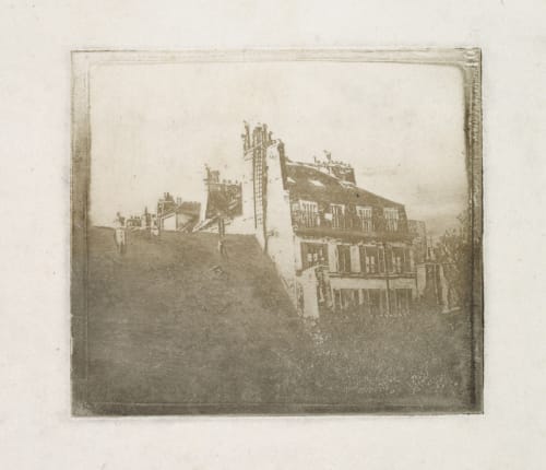 Vue de Toit, Quartier St. Sulpice Fizeau, Louis Armand Hippolyte  (French, 1819-1896)
