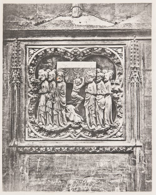 Bas-relief from the Exterior of Notre Dame Fizeau, Louis Armand Hippolyte  (French, 1819-1896)