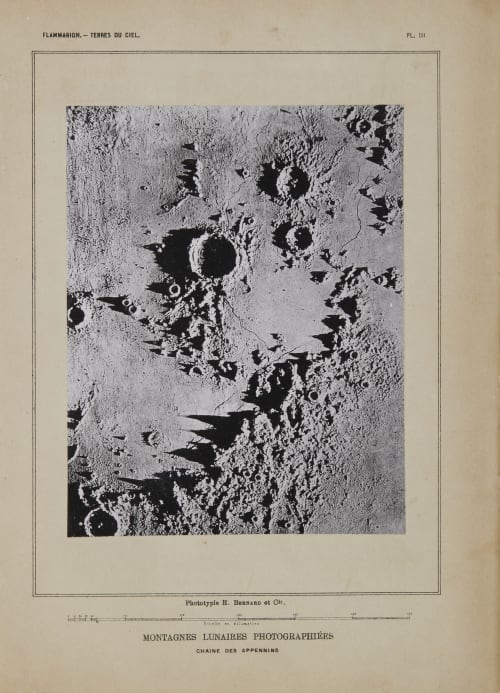 Montagens Lunaires Photographés Nasmyth, James  (Scottish, 1801-1890)