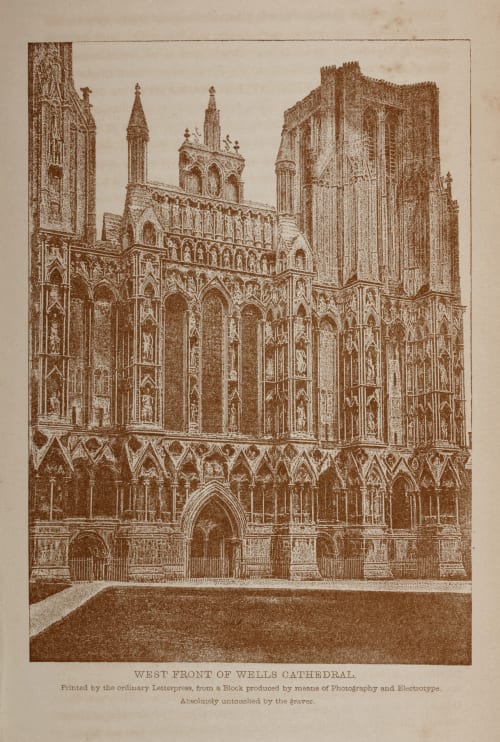 West Front of Wells Cathedral Bedford, Francis  (British, 1816-1894)