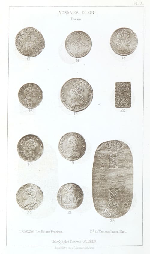 Monnaies d’or PL X Unknown 