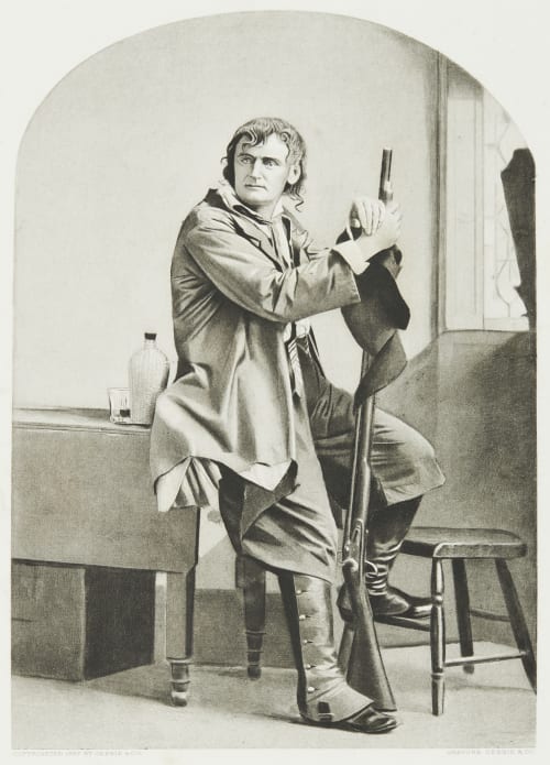 Joseph Jefferson as Rip Van Winkle Sarony, Napoleon  (American, 1821-1896)