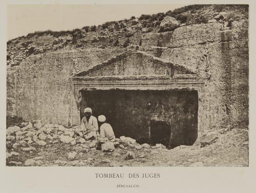 Tombeau Des Juges – Jerusalem Geoffray, Stephane  (French, 1827-1895)