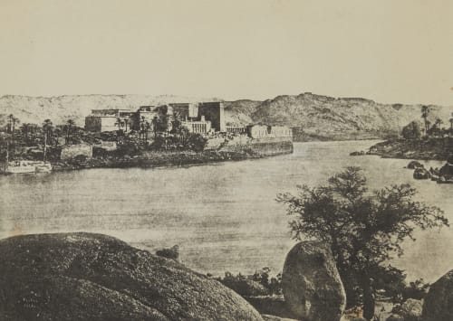 Ile De Philæ. Frontière de l’Égypte et de la Nubie Geoffray, Stephane  (French, 1827-1895)