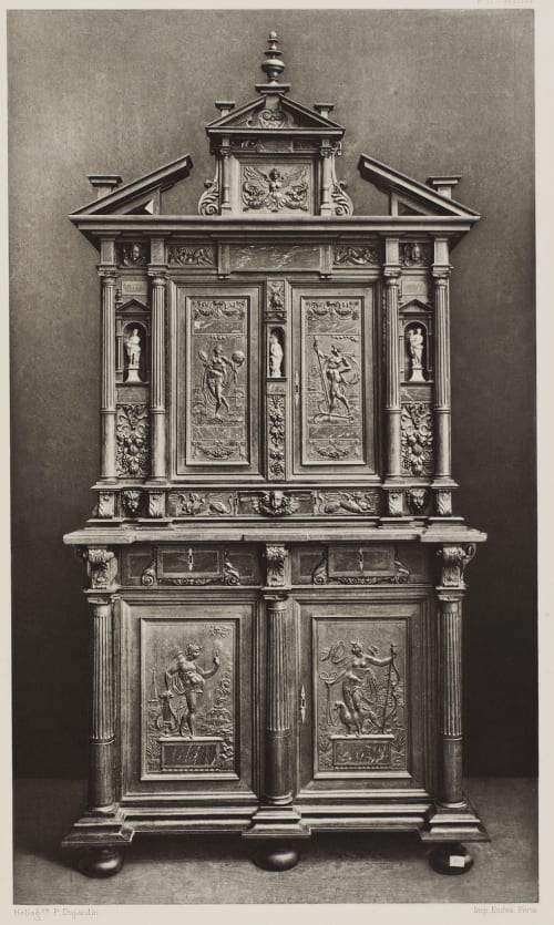 PL. XLIII. Armoire Garcin, Jacques  (French, 1837–1904)