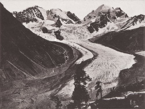 PL. XVI B. The Tschierva Glacier Various 