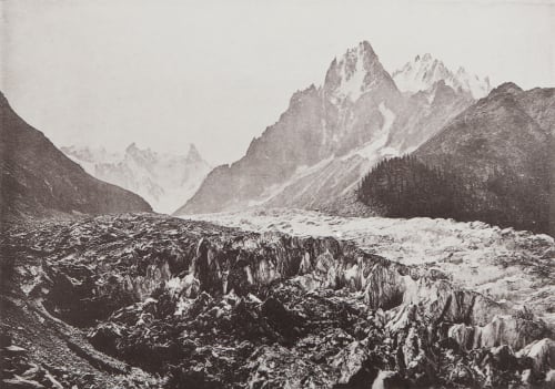 Plate VIII B Séracs of the Glacier des Bois, Mer de Glace Various 