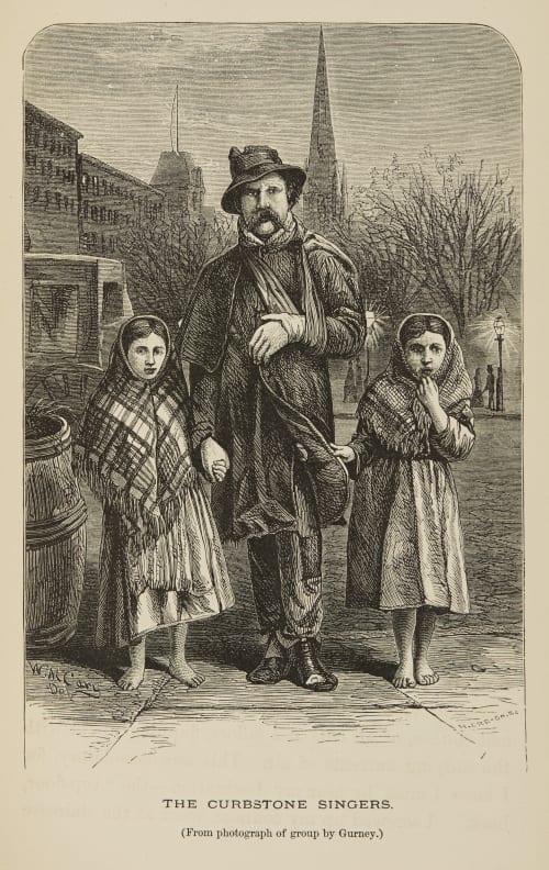 The Curbstone Singers Gurney, Jeremiah  (American, 1812-1895)
