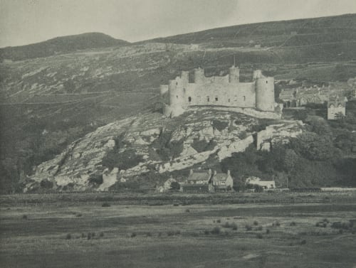Plate IV Harlech Castle from the West Coburn, Alvin Langdon  (American, 1882-1966)