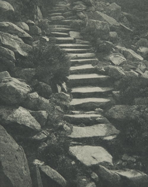Plate VII The Roman Steps Coburn, Alvin Langdon  (American, 1882-1966)