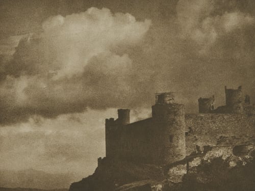 Plate XX Clouds and The Castle Coburn, Alvin Langdon  (American, 1882-1966)