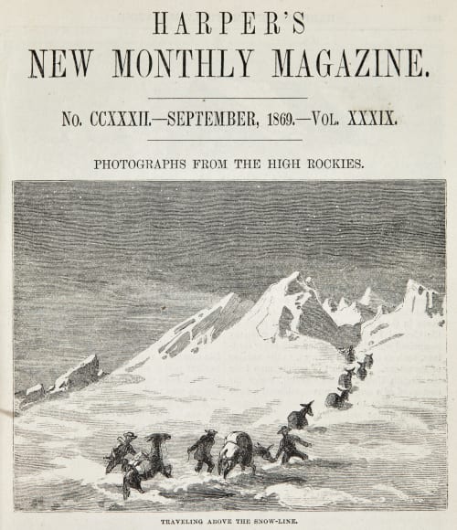 Traveling Above the Snow-line O'Sullivan, Timothy  (American, 1840-1882)