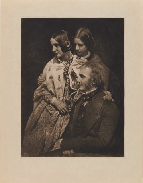 James Fillans – Sculptor – and Daughters Hill, David Octavious  (Scottish, 1802-1870)Adamson, Robert  (Scottish, 1821-1848)