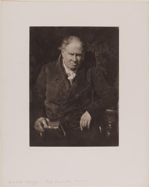 Prof Alexander Monro (handwritten on sheet) Hill, David Octavious  (Scottish, 1802-1870)Adamson, Robert  (Scottish, 1821-1848)