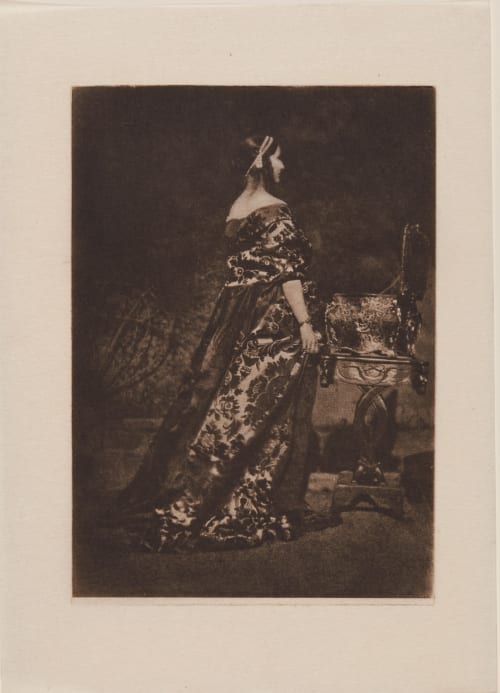 Portrait – The Gown and the Caske Hill, David Octavious  (Scottish, 1802-1870)Adamson, Robert  (Scottish, 1821-1848)