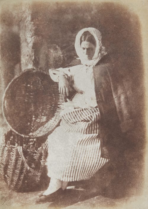 Elizabeth (Johnstone) Hall, Newhaven Fishwife Hill, David Octavious  (Scottish, 1802-1870)Adams, Robert  (Scottish, 1821-1848)