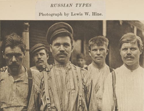 Russian Types Hine, Lewis  (American, 1874-1940)