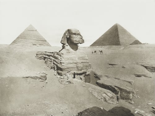 Sphinx at Gizeh Junghaendel, R. M.  (German, 1888–1898)
