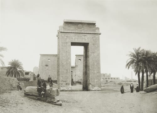 Temple of Khonsu at Karnak Junghaendel, R. M.  (German, 1888–1898)