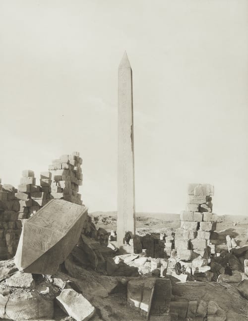 Great Obelisk at Karnak Junghaendel, R. M.  (German, 1888–1898)