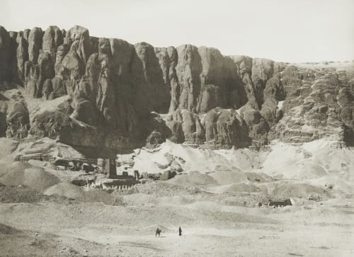Temple at Dêr el Bahree Junghaendel, R. M.  (German, 1888–1898)