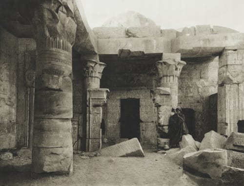 Temple at Dêr el-Medineh Junghaendel, R. M.  (German, 1888–1898)
