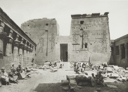 Temple of Isis at Philae Junghaendel, R. M.  (German, 1888–1898)