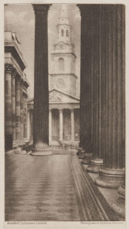 St. Martin’s Church – Trafalgar Square Calland, Eustace G.  (British, 1865-1959)
