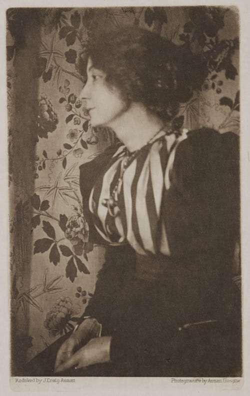 Portrait of a Lady Annan, James Craig  (Scottish, 1864-1946)