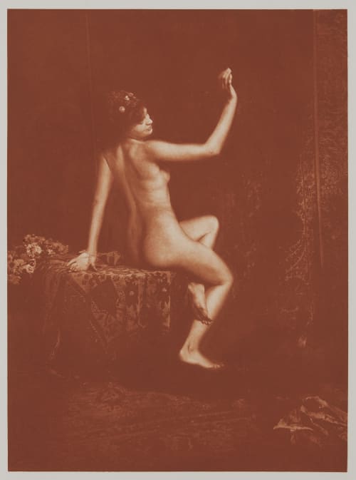 Étude de Nu A L’atelier Le Begue, Rene  (French, 1857-1914)