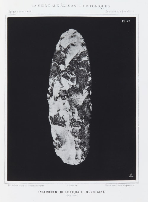 Instrument de silex, date incertaine Bilordeaux, Adolphe  (French, 1807-1872)