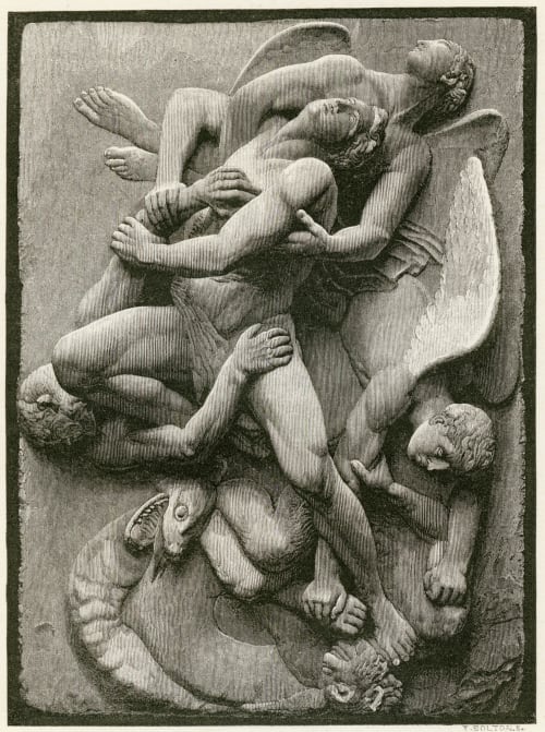 Deliver Us From Evil Flaxman R.A., John  (British, 1755-1826)