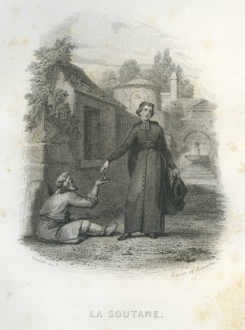 La Soutane Lemaître, Augustin François  (French, 1797–1870)