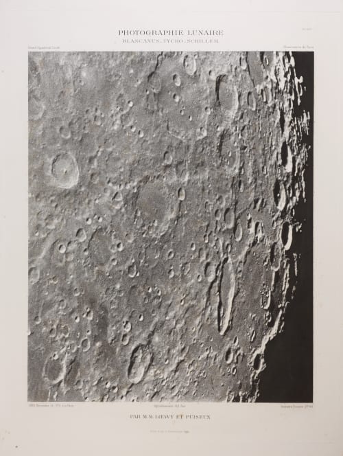 Photographie Lunaire: Blancanus_Tych_Schiller Loewy, Maurice  (French, 1833-1907)Piuseux, Pierre Henri  (French, 1855-1928)