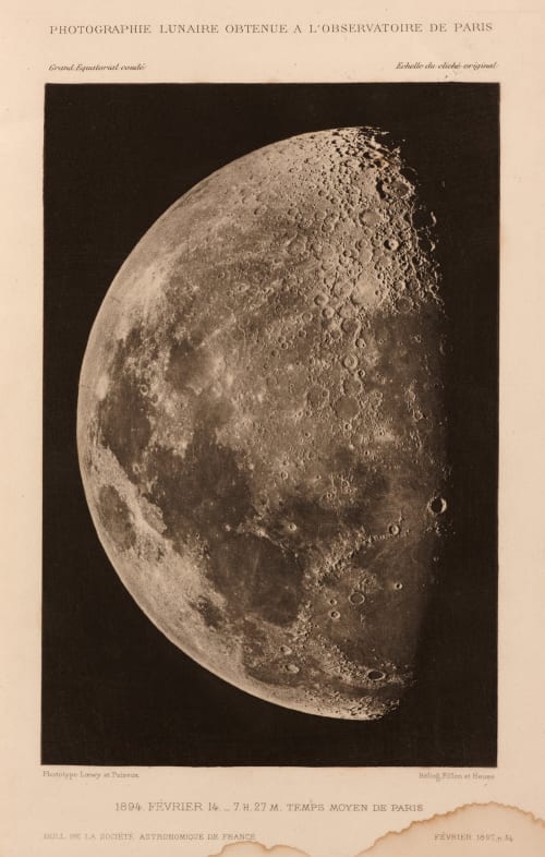 1894 Fevrier 14 _ 7.H.27 M. Loewy, Maurice  (French, 1833-1907)Piuseux, Pierre Henri  (French, 1855-1928)