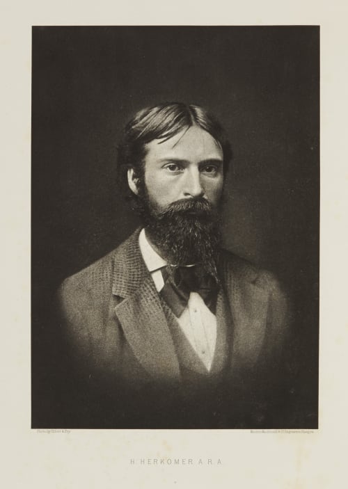 H Herkomer A. R. A. Elliott, Joseph John  (British, 1835-1903)Fry, Clarence Edmund  (British, 1840-1897)