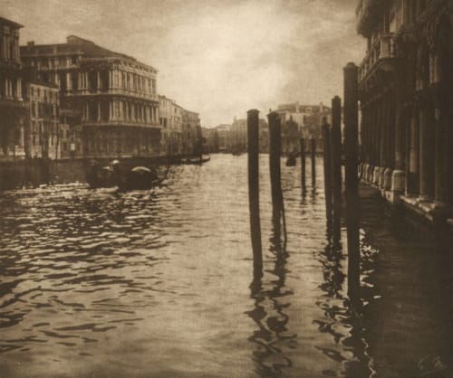 Le Grand Canal Marissiaux, Gustave  (Belgian, 1872-1929)